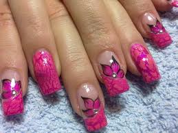  unhas decoradas simples rosas